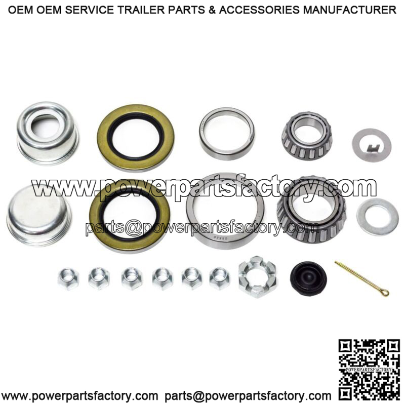 Complete Trailer Bearing Kit for 6000 Axles 42 Spindle 15123 / 22580