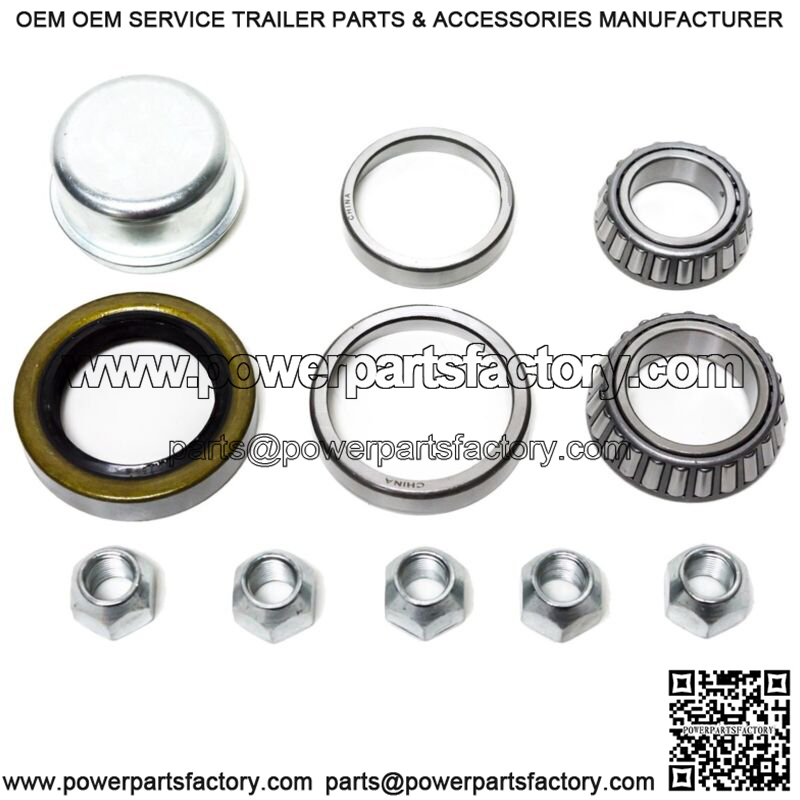 K2100 3,500 3500 lb. Trailer Bearing Kit L44649/10 L68149/11 Bearings