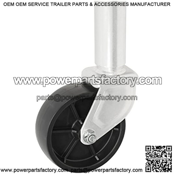 CURT 28912 6-Inch Replacement Boat Trailer Jack Wheel - Image 4