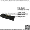 Transom Lock for Trolling Motors, Black - Image 5