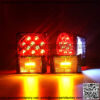 Submersible Trailer Tail Lights Kit, Waterproof 12V LED Trailer Lights with Wiring Harness, Combination Brake Stop Turn Running License Lights for Trucks, Vehicle, Marine, Boat, Trailer - Image 2