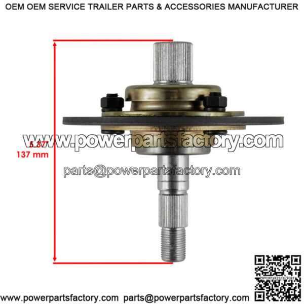 2 Spindle Assembly Fits Mtd 717 0906 717 0906a 753 05319 917 0906 917 0906a Powerpartsfactory 7374