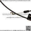 Engine Control Cable 52.5" Fits Electrolux Fits Husqvarna 176556 162778 175148 M - Image 2