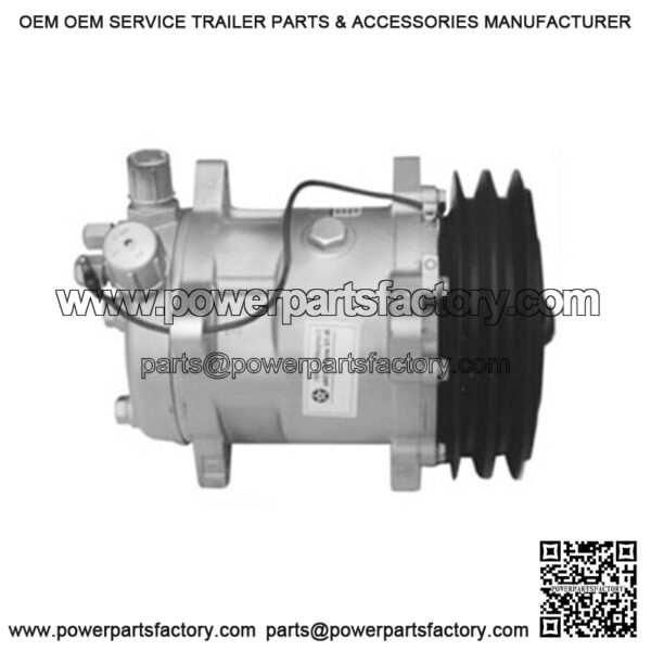 WN-72504984-PEX Air Conditioner, Compressor Fits International/CaseIH JX100U