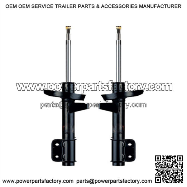 2 DTA Suspension Shocks Struts Front Pair Fit 2000 - 2003 Mazda Protege