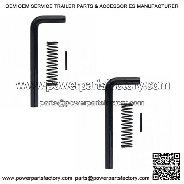 2X Trailer Gate Spring Latch Repair Kits 819T Fits Carry-On