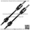 Rear Left And Right Axles for John Deere Gator Xuv 825E Pc13310 / 855E 13313 (For: More than one vehicle)