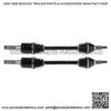 Rear Left And Right Axles for John Deere Gator Xuv 825E Pc13310 / 855E 13313 (For: More than one vehicle) - Image 5