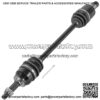 Rear Right CV Axle for John Deere Gator RSX850 RSX860 AM145321