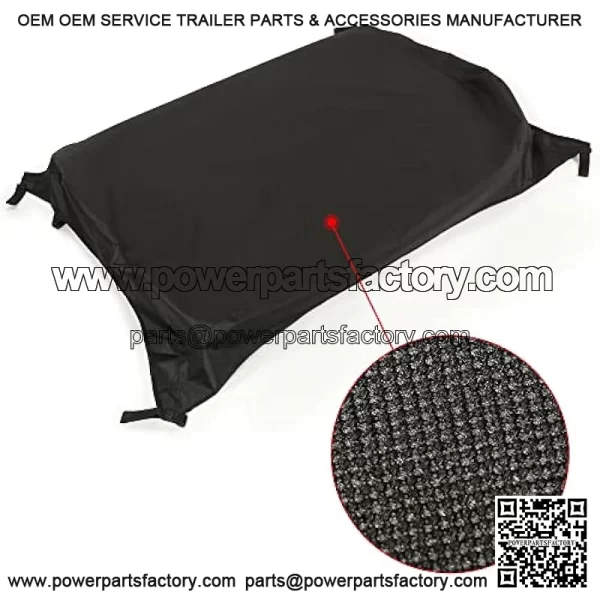 Soft Top Roof Compatible with John Deere HPX & XUV Gator with OPS (Rollbar) System Replacement for LP93127 - Image 2