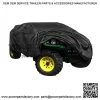 LP93547 Full-Size Heavy-Duty Gator Protective Cover, Durable Waterproof Gator Storage Covers Against Water, UV, Dust, Dirt, Wind for Outdoor Lawn Mower Storage Replace for John Deere LP93547 CPLP93547