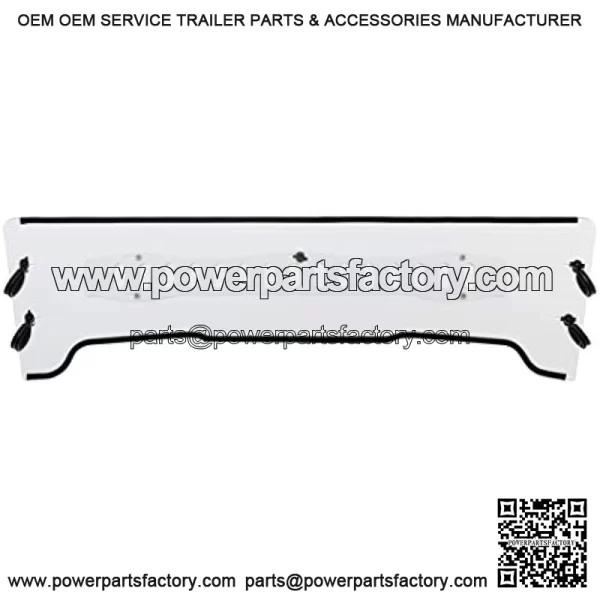 Front Vented Windshield Compatible with 2005-2020 John Deere Gator TS/TX/TE Scratch Resistant Full Clear Windscreen - Image 5