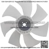 Complete Tractor 1406-5506 Radiator Fan Compatible with/Replacement for John Deere 110 Compact Loader Backhoe, 2032R Compact Tractor, 2036R Compact Tractor, 2038R Compact Tractor M809977 - Image 2