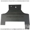FOR JOHN DEERE GATOR TX FRONT 1 PIECE MAT - DIAMOND PLATE PATTERN