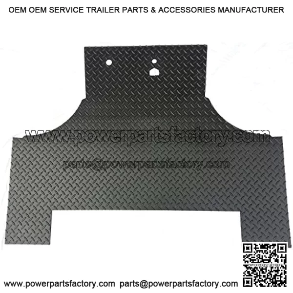 FOR JOHN DEERE GATOR TX FRONT 1 PIECE MAT - DIAMOND PLATE PATTERN