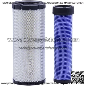 P822768 & P822769 Air (H&V) Filter Replaces RE68048, RE68049, AF25553, LAF8143, 46489, CA9246, AM129028, R1401-42280, 129062-12560, RS3702+RS3703, 6666333, 6666334 Fits for Kubota John Deere Tractor