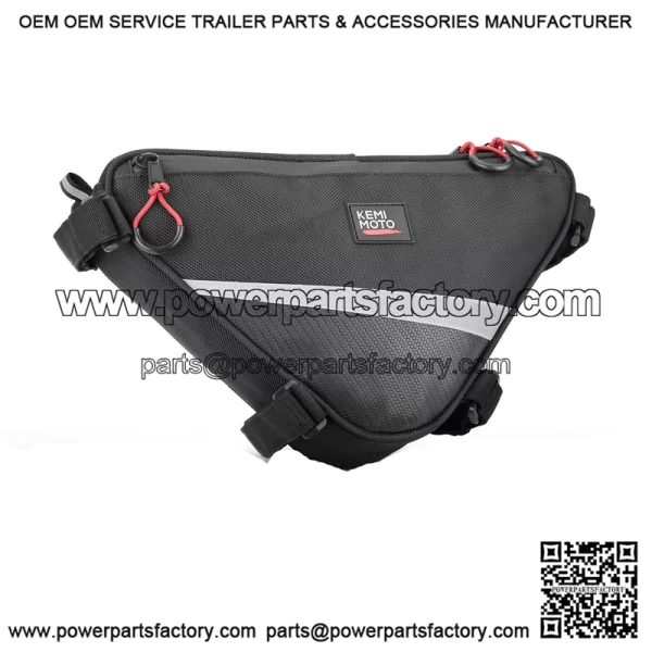 2pcs UTV Roll Bar Triangle Storage Bag Overhead Corner Bag for Can Am X3 Polaris (For: John Deere Gator CS)