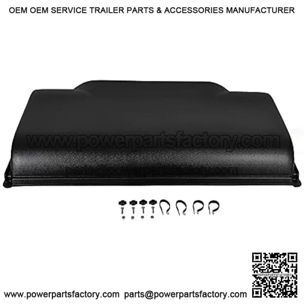 Hard Roof Top Compatible with 2005-2020 John Deere Gator TS/TX/TE Black Tractor Canopy windproof and rainproof - Image 2
