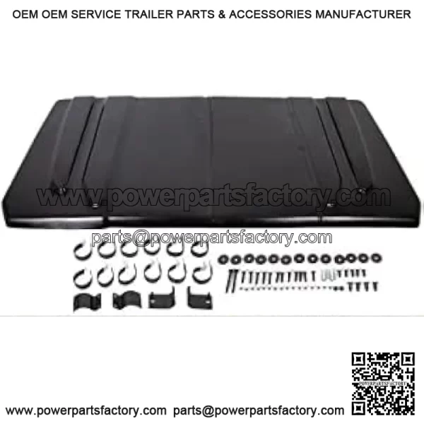 Hard Top Roof Black Plastic Compatible with JD Gator 625 825i / Yamaha Rhino/Kawasaki Mule 4010 Teryx/Bobcat 3400 / Holland Rustler/Full Size Polaris Ranger - Image 3