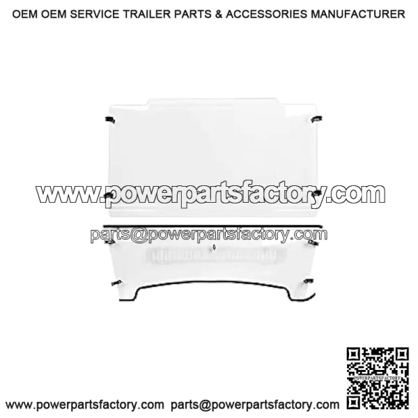 Windshield Heavy Duty Scratch Resistant Compatible with 2004+ John Deere HPX 4x4, XUV 620i, 625i, 825i, 850, 855D