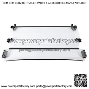 Clear Full Tilt Windshield Compatible with 2012-2020 John Deere RSX860M / RSX860E / RSX860i / RSX850i / RSX850i SPORT / RSX850i TRAIL/Gator XUV550 / Gator XUV550 S4
