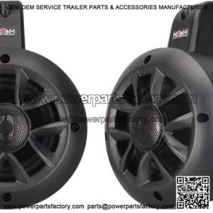 Noam two way Marine waterproof Tower speakers for Utv Rzr Atv Golf Cart  (For: John Deere Gator CS)