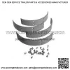Brake Lining Kit AF2866R RE227866 fits J D 720 730 820 830 - Image 2