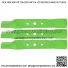 Blade Set for John Deere L120 L130 GX20250 GY20568 GX20819 3-Pack - Image 2