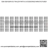 Mower Blades 100 8"x2" Unpainted Edger Blades for Echo 720237001, RYOBI 613223, Husqvarna:578 39 28-02, 601 00 24-54