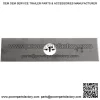 Mower Blades 100 8"x2" Unpainted Edger Blades for Echo 720237001, RYOBI 613223, Husqvarna:578 39 28-02, 601 00 24-54 - Image 3