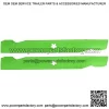 Lawn Mower Blade Set for AYP Husqvarna Poulan LT100 LT112 LT125 LR12 36 Inch Deck 532127841 532138496 (High-Lift) - Image 2