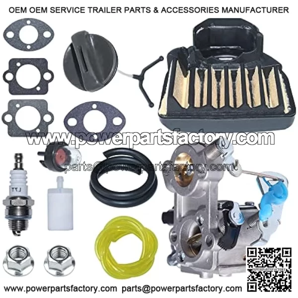 Carburetor Kit for Husqvarna 455 460 Rancher 461 For Jonsered CS2255 Chainsaw 544883001 Walbro WTA-29 WTEA-1-1 - Image 2
