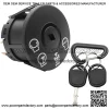 Ignition Starter Switch 4 Position with Key Fits Husqvarna, AYP, Craftsman, Sears, Poulan Lawn Mower Rider Replace 193350 532193350