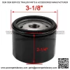 Air Filter Fuel Filter for Z 254 Zero Turn Mower - Image 4