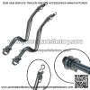2 X Mower Deck Lift Linkage Kit Fits For John Deere L120, L130, 100 GX20497