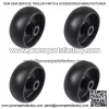 John Deere Deck Wheels GX10168 L120 L130 L110 D110 D140 D170 G100 4 Pack OEM