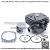 50mm Nikasil Cylinder Piston Kit For HUSQVARNA 372 372XP 371 371XP 365 Chainsaw, Cylinder. Piston, Pin, Ring, Circlip, Needle Bearing, Cylinder Gasket