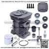 40mm Piston Cylinder Crank Bearing Seals For Husqvarna 136 137 141 142 Chainsaws, Cylinder, Piston, Needle Bearing, Pin, Ring, Circlip, Pan, Screw, Crankshaft, Ball Bearing