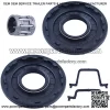 Oil Seal Gasket Needle Bearing for Husqvarna 445 445E 445 II 450E 450 II Rancher, Gasket, Oil Seal, Needle Bearing - Image 2