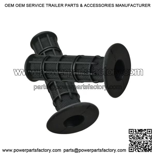 For Yamaha Banshee 350 Blaster 200 7/8" 22mm Handlebar Grip ATV Rubber Hand Grip (For: Yamaha)