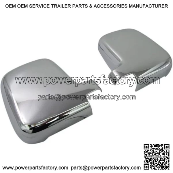 Side Mirror Covers Chrome R/L Set For Honda 90-99 Acty Mini Kei Truck HA3 HA4