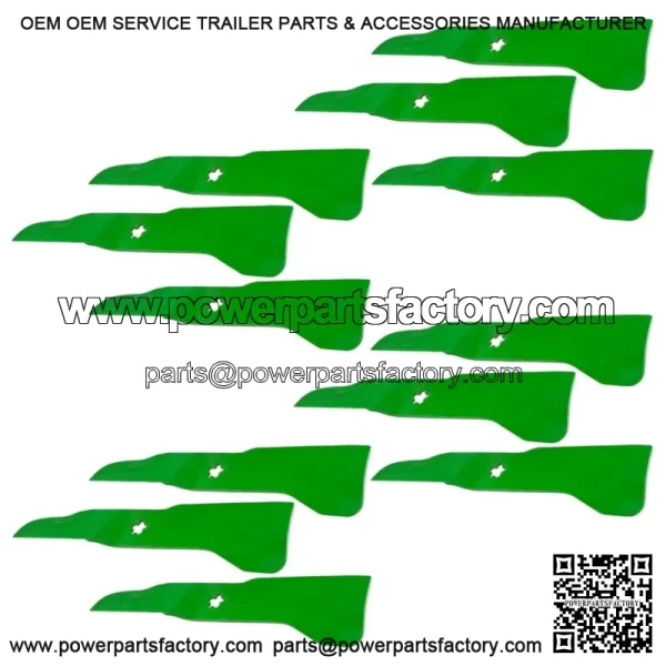 588811002 48" Deck High Lift Bagging Blade For RedMax RZT 48 / YT 2348 2448 F - Image 3