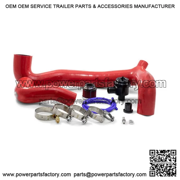 Boost Tube Blow Of Valve BOV Can Am Maverick X3 All Models Red (For: Can-Am) - Image 3