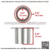 Primary Drive Clutch Rebuild Kit for Polaris RZR XP 1000 2017 - 2022 / 5633321 (For: Polaris) - Image 4