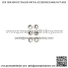 HONDA CLUTCH WEIGHT ROLLER SET 2008-2023 RUCKUS 50 / 95-96 EZ90 CUB OEM NEW - Image 3