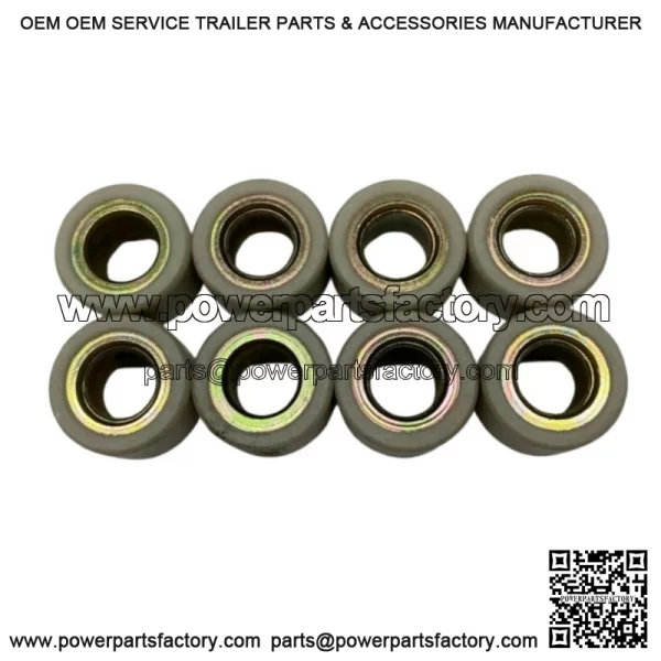 14gm Scooter Front Drive Variator Clutch Roller Weights 20mm x 12mm-8pc-250cc - Image 2