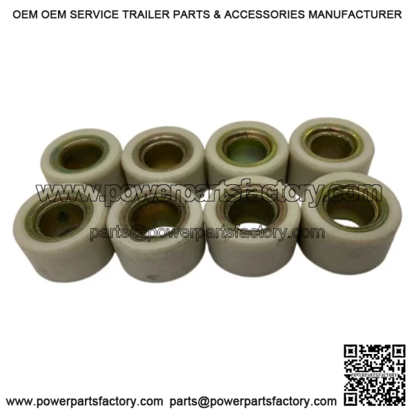 14gm Scooter Front Drive Variator Clutch Roller Weights 20mm x 12mm-8pc-250cc - Image 3
