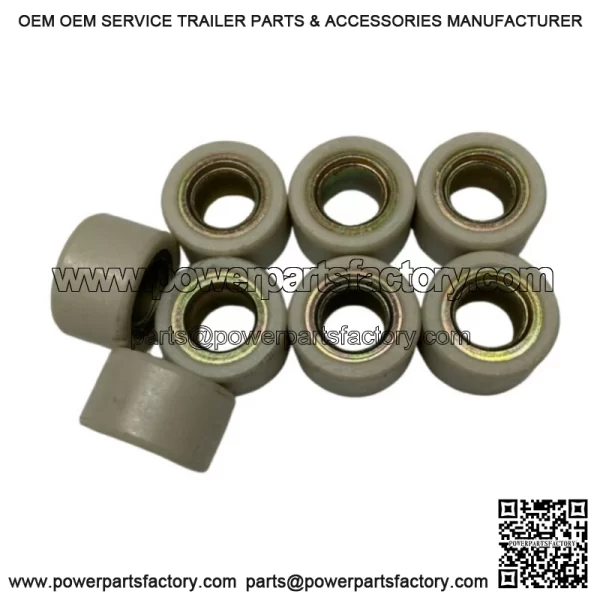 14gm Scooter Front Drive Variator Clutch Roller Weights 20mm x 12mm-8pc-250cc - Image 4