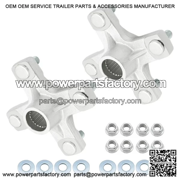 2PCS Rear Wheel Hub Kit for Yamaha Blaster 200 YFS200 1988-2006 2XJ-25383-50-00 (For: Yamaha) - Image 2