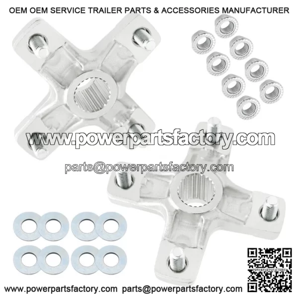 2PCS Rear Wheel Hub Kit for Yamaha Blaster 200 YFS200 1988-2006 2XJ-25383-50-00 (For: Yamaha) - Image 3